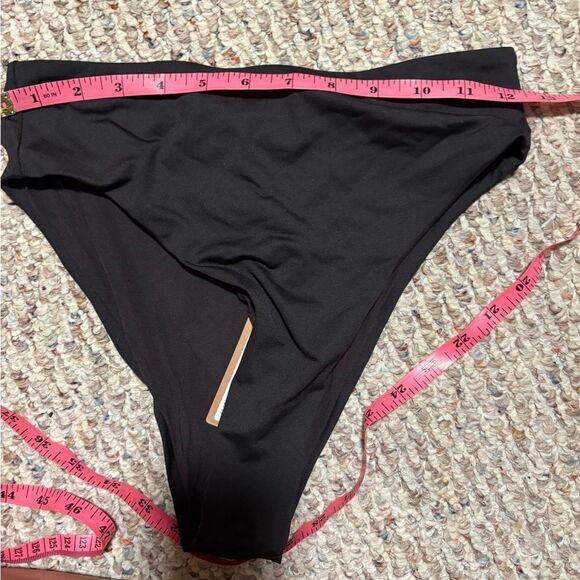 NWT Skims Mid Waist Bikini Bottom in Black Onyx- Size Small - Picture 8 of 9